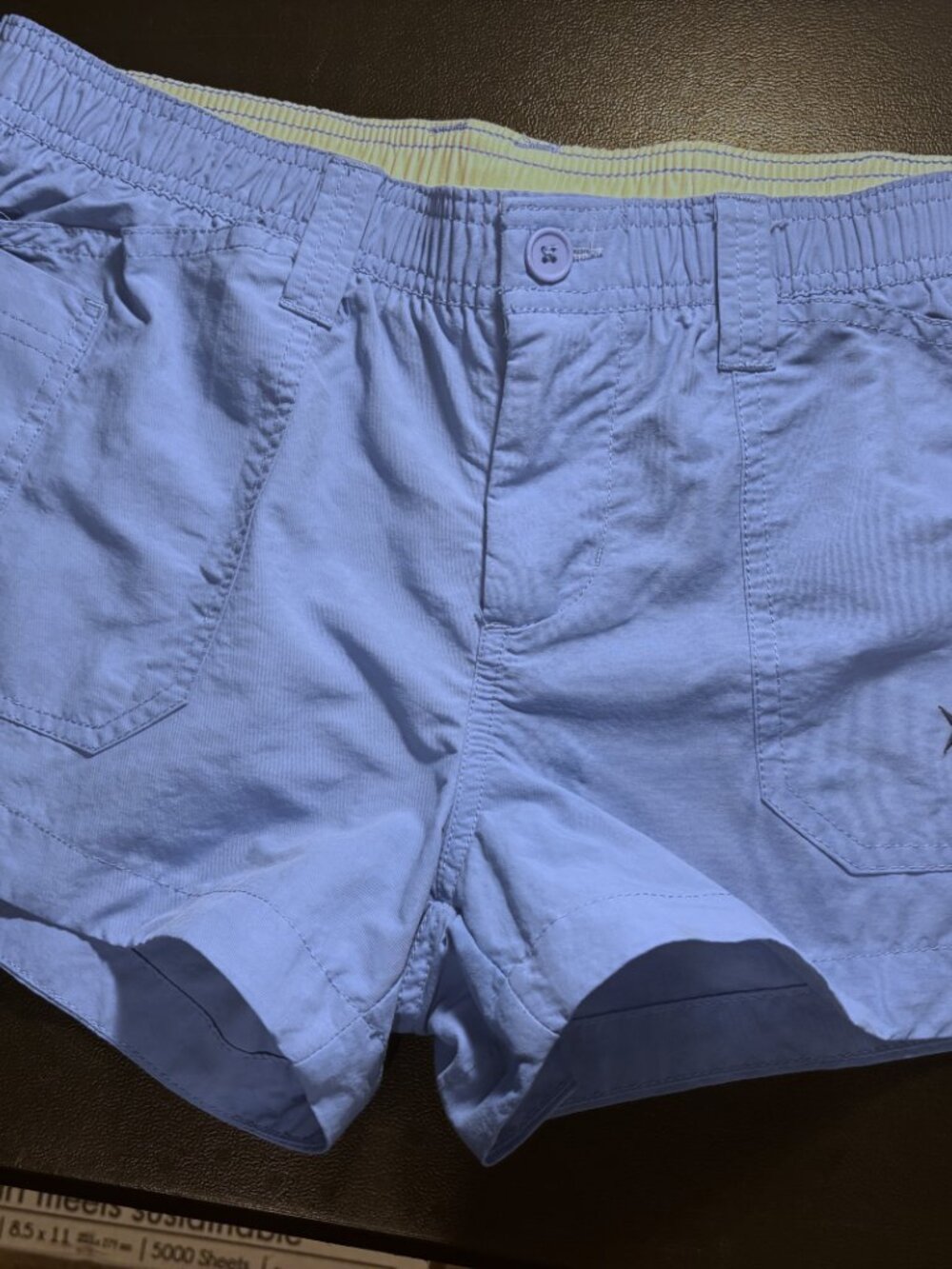 AFTCO Women Fishing Shorts Sz 14 Stretch; Aqua Blue